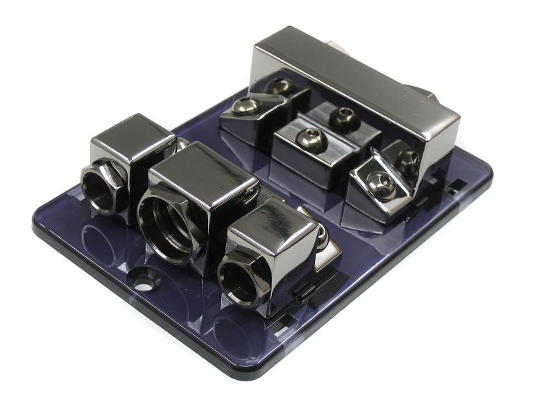 KonFUSED 3 Way Fuse or Ground Distribution Block Merchandise