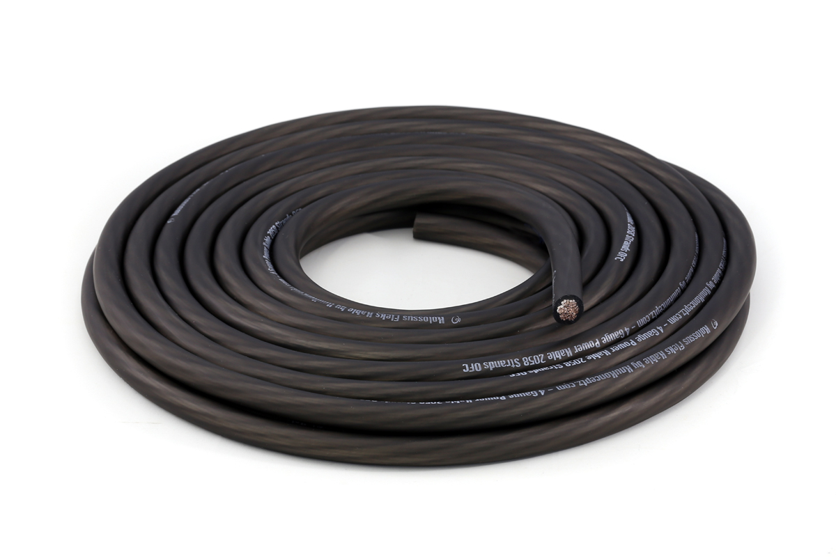 Black Wire Ground - Kolossus Fleks Kable 4 Black Power Ground Wire black wire ground kolossus fleks kable 4 black power ground wire