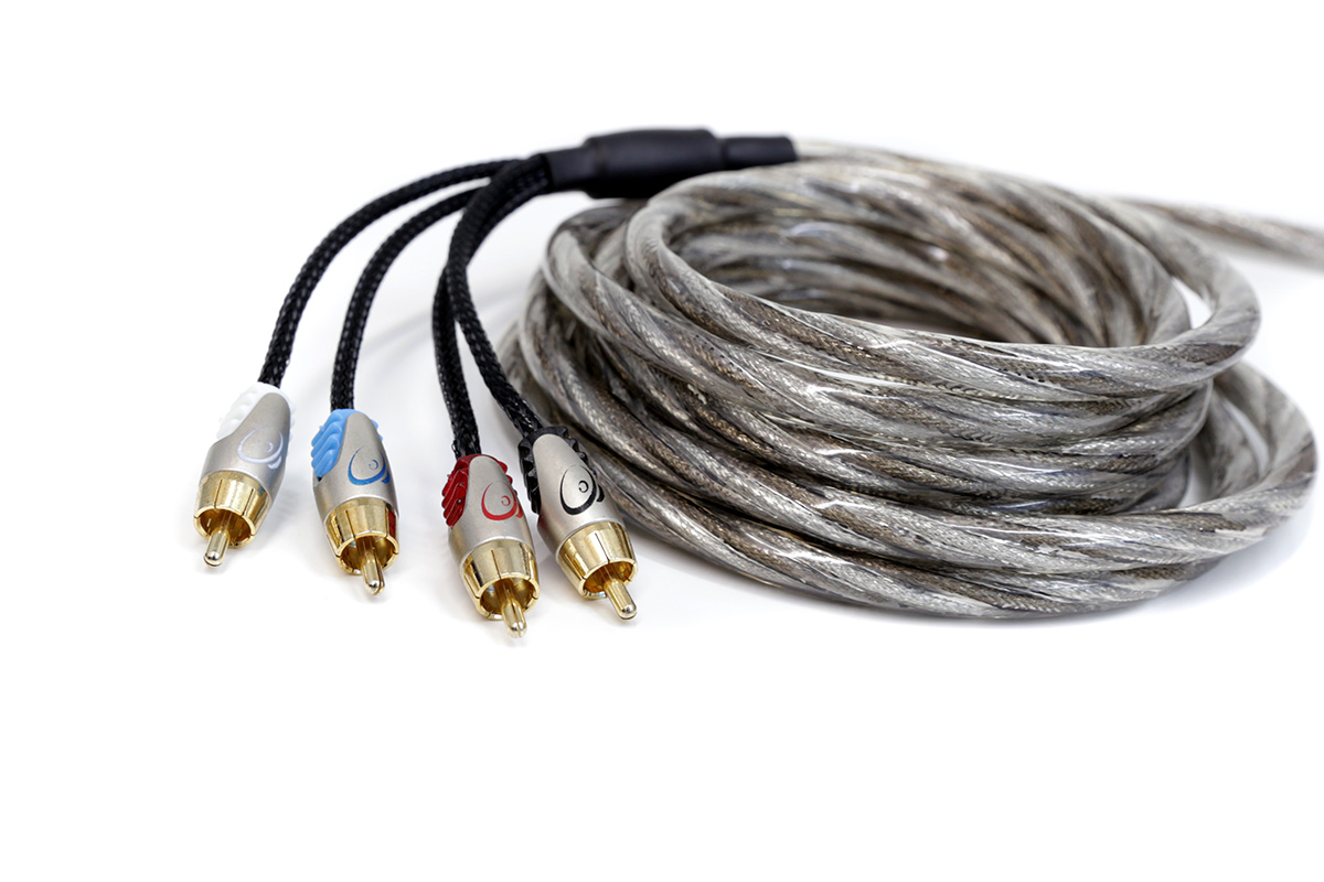 Karma v3 Twisted 4 Channel Coaxial RCA Cable 20 Feet Merchandise