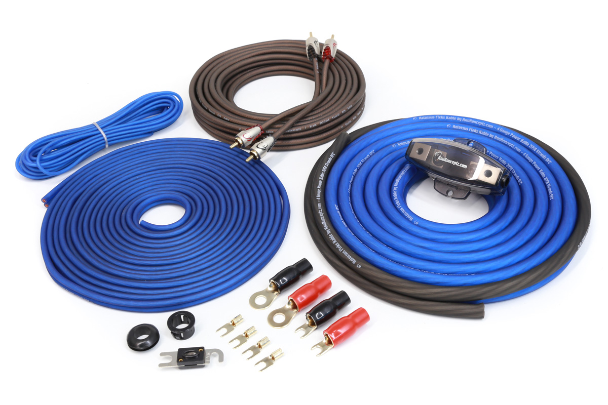 KnuKonceptz Klarity 2 Channel OFC RCA Cable 5 Meter coaxial Interconnect 16.5' 