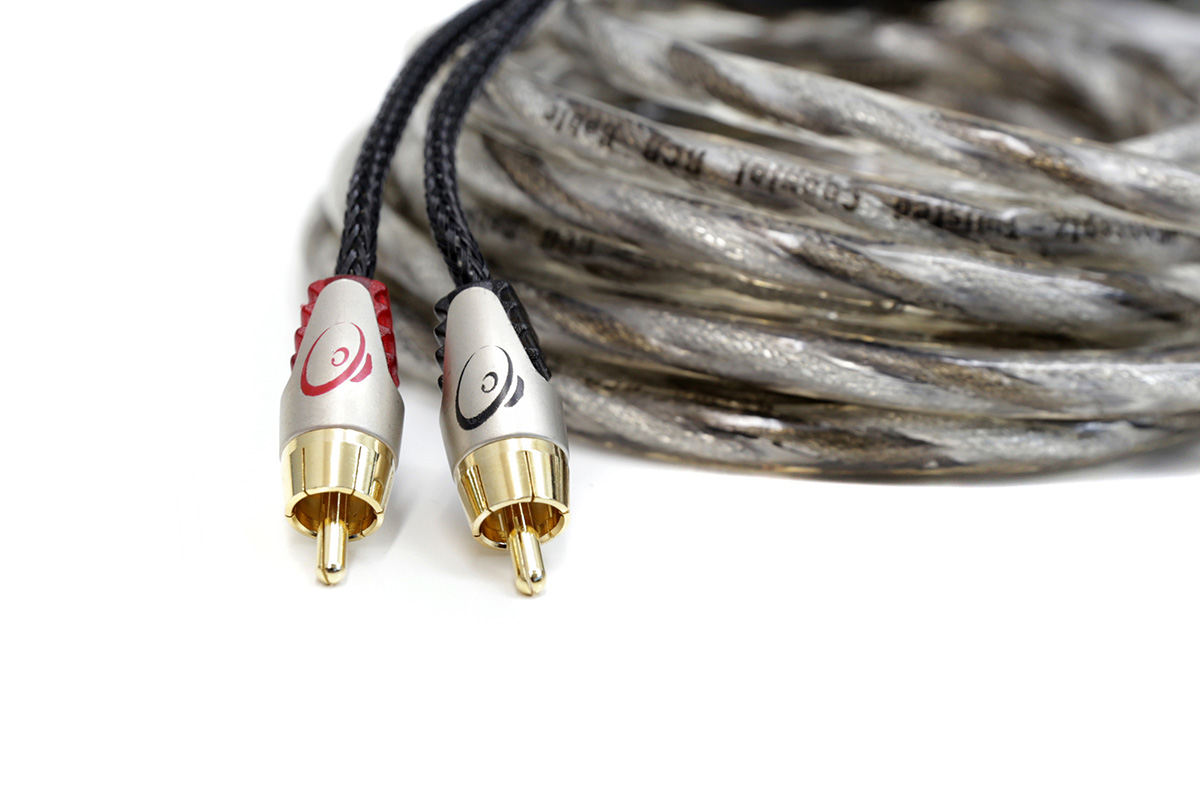 KnuKonceptz Karma v3 Twisted Coaxial 4 Channel OFC RCA Cable 13 Feet 4M