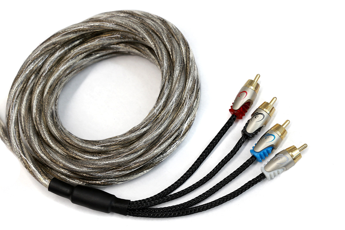 Karma v3 Twisted 4 Channel Coaxial RCA Cable 13 Feet Merchandise