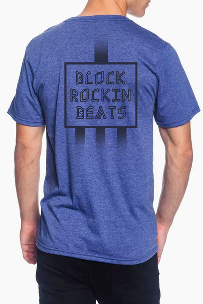 KnuKonceptz Block Rockin T-Shirt - Blue - Merchandise
