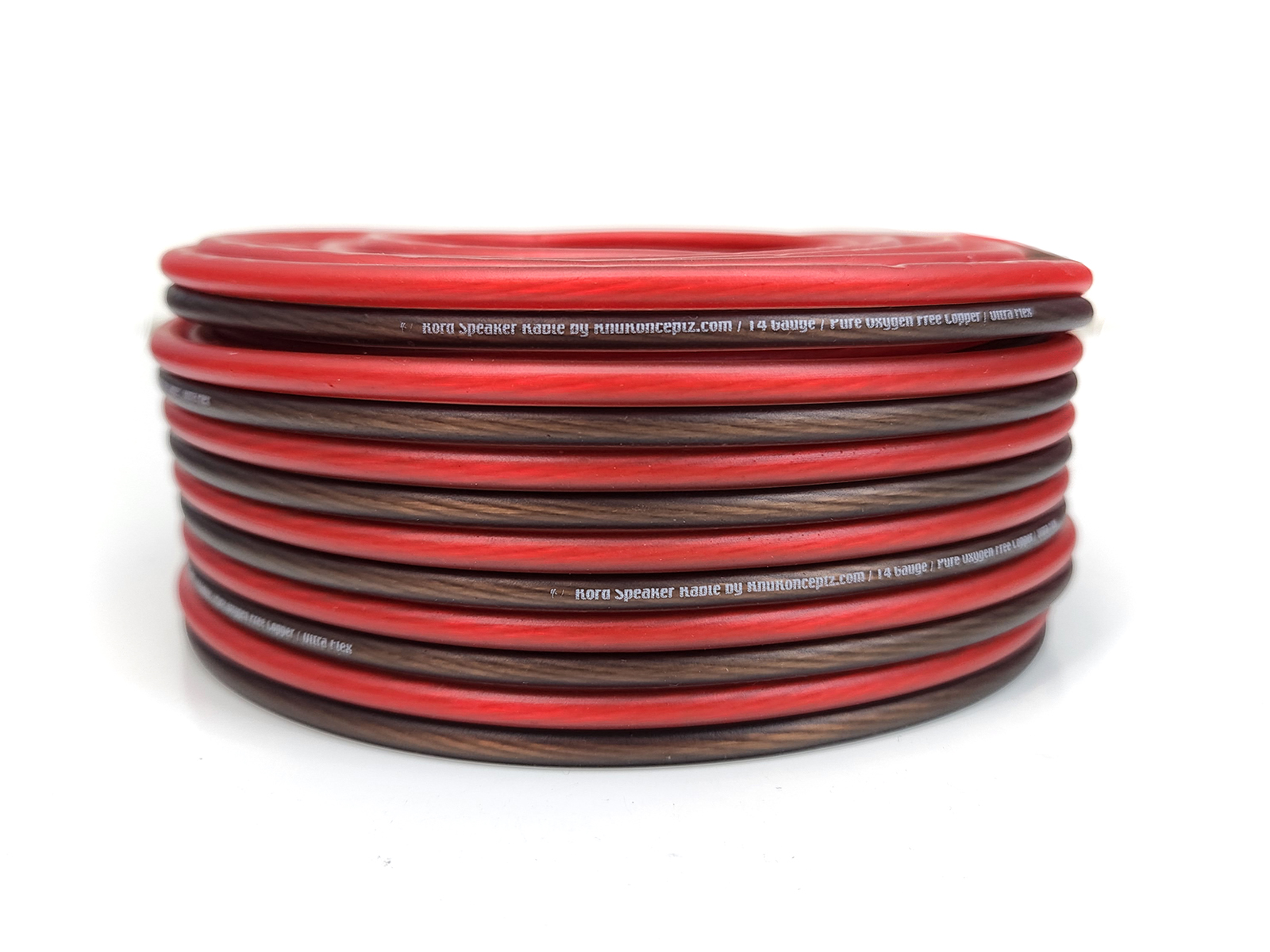 kost Monograph kobling Kord Ultra Flex 14 Gauge Speaker Wire - Red/Black - Merchandise