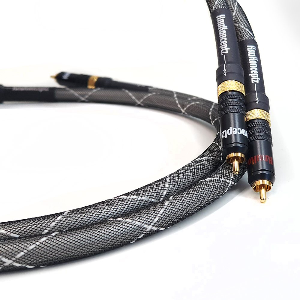 Analog two channel silver plated RCA Cable