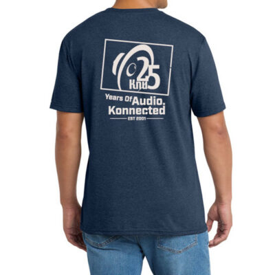 KnuKonceptz 25 Years of Audio. Konnected T-Shirt